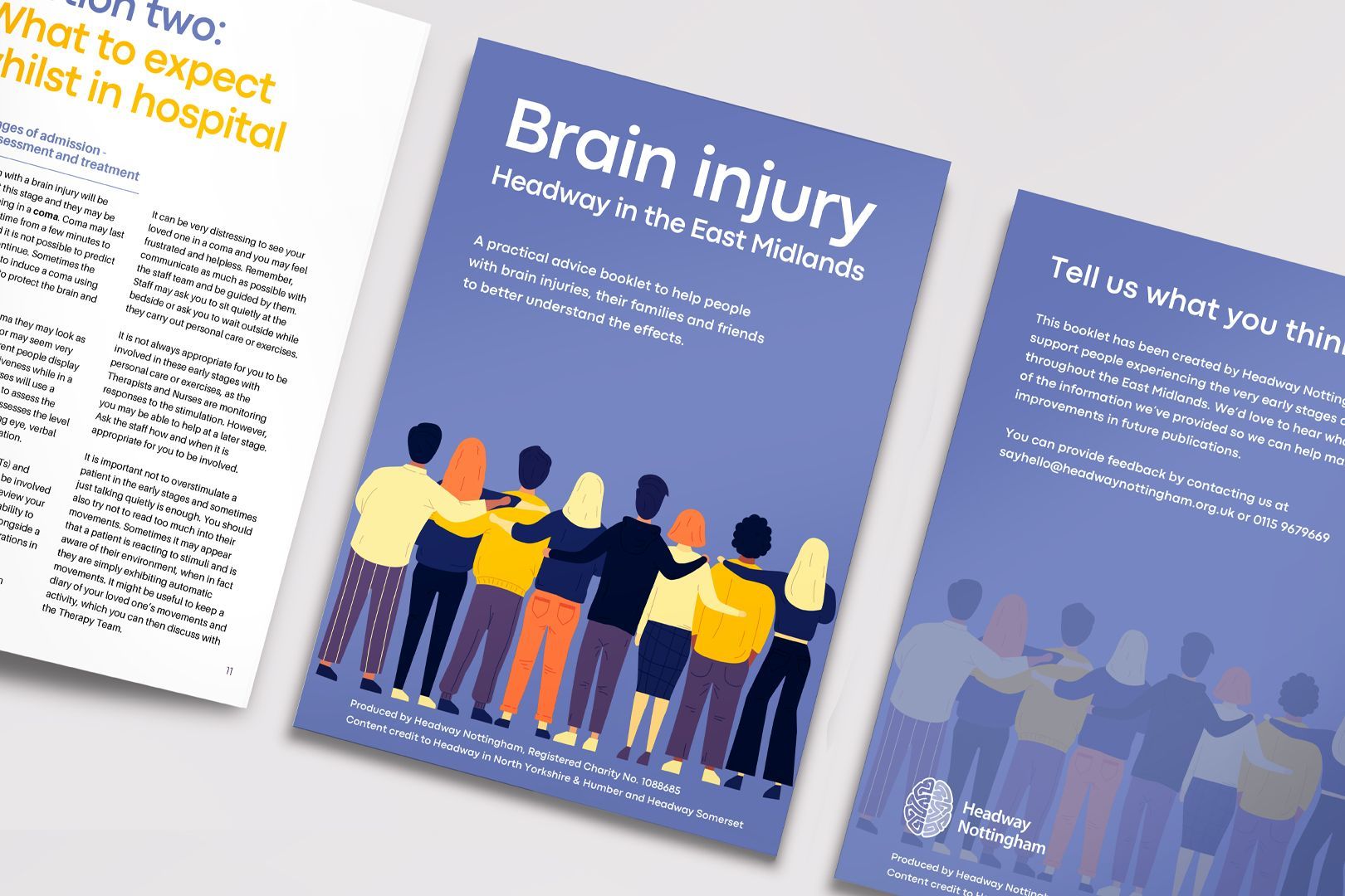 Headway charity design and marketing