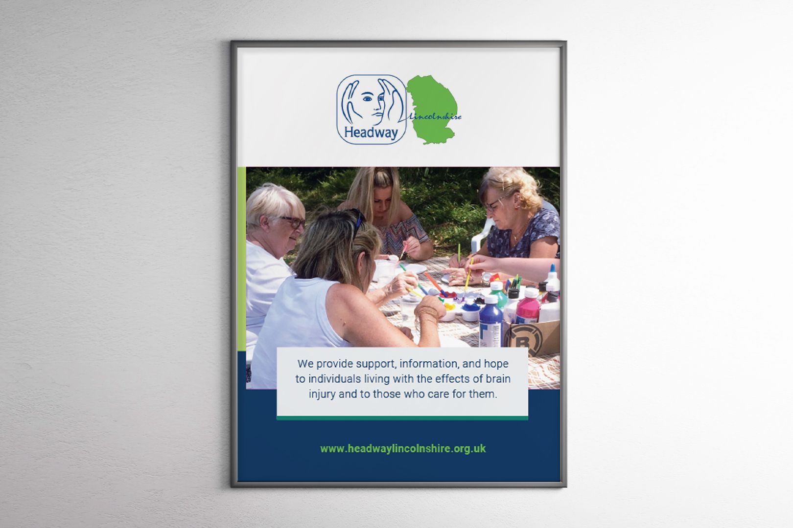 Headway charity design and marketing