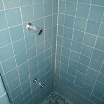 Hard Water Shower After — Niles, MI — Michiana Sanitation Specialist