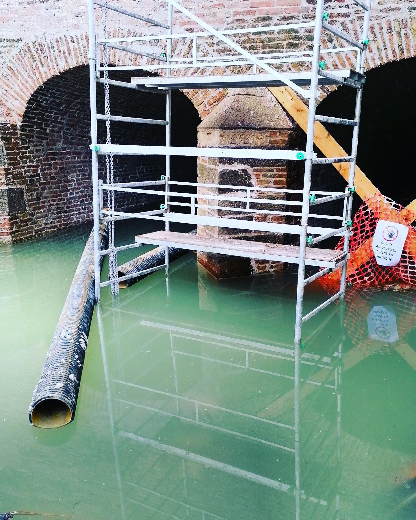 soppalco per un intervento di bonifca