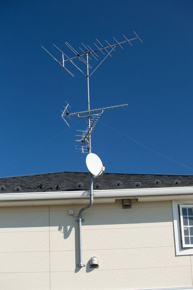 A House with An Antenna on Top of It — A1 Antenna Doctor In Port Macquarie, NSW