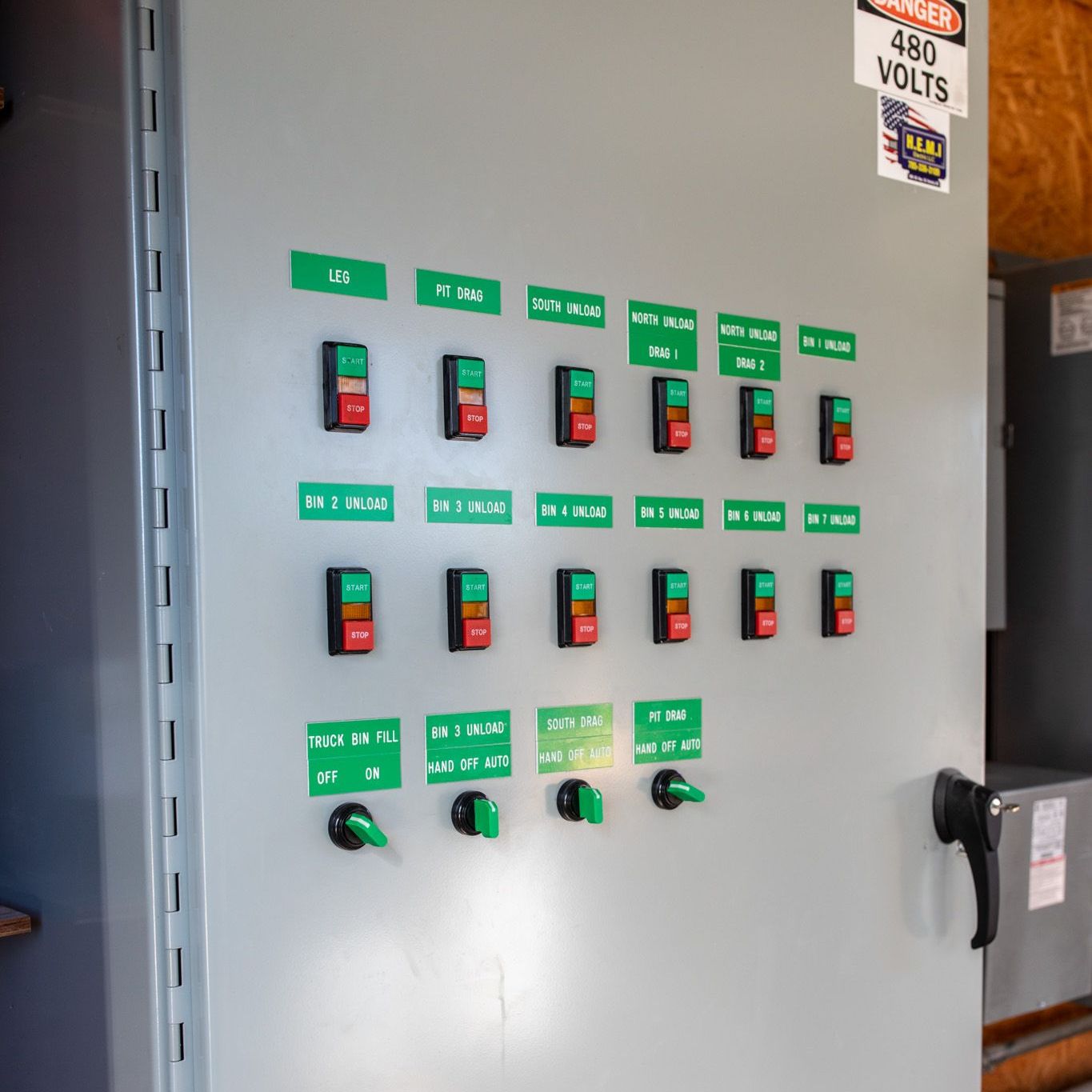 Electrical Panel at Heinen's