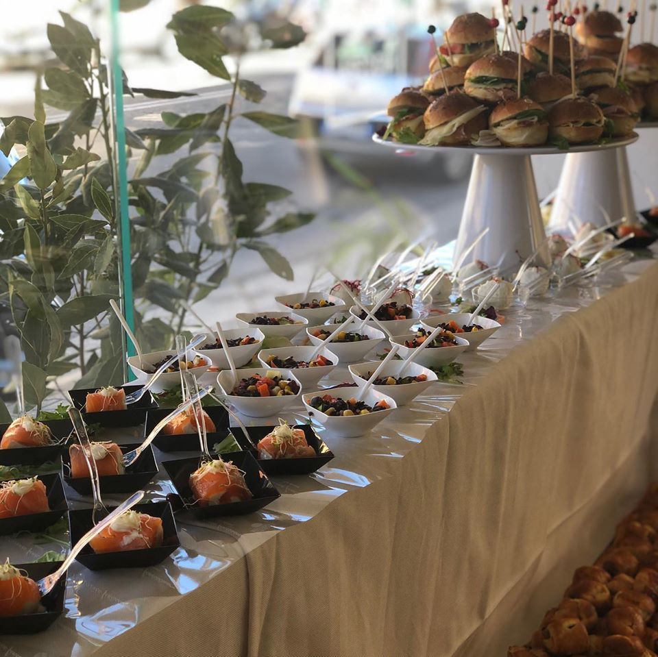 buffet per un evento