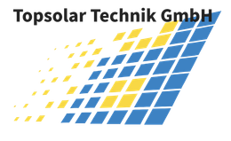 Ein blau-gelbes Logo für die Topsolar Technik GmbH