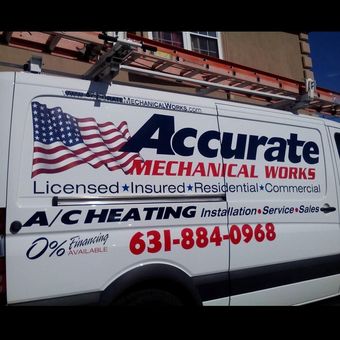 Accurate Mechanical Works Picture — Air Conditioner Repair in Wyandanch, NY