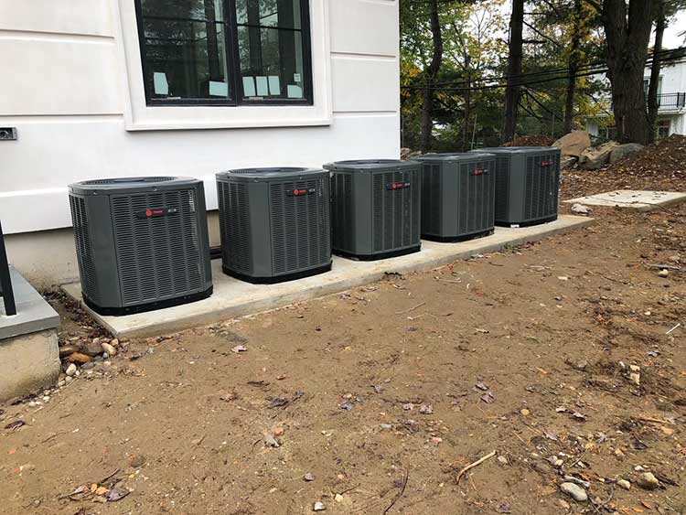 Air Conditioners on the Outside — Wyandanch, NY — Accurate Mechanical Works, Inc.