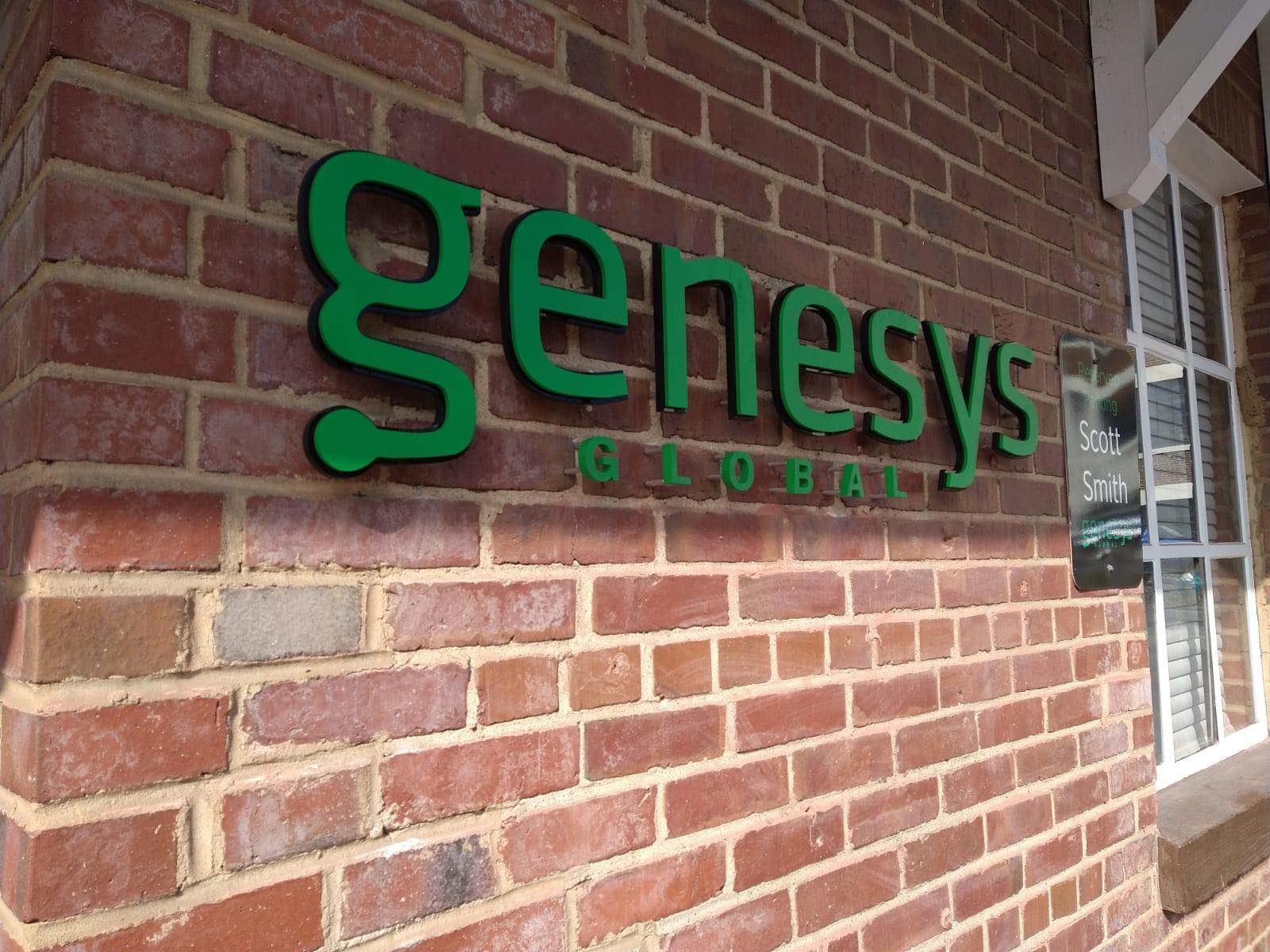 Custom dimensional letters on a storefront in Apex, NC, crafted by Carolina Signs & Wonders for bold and professional business signage.