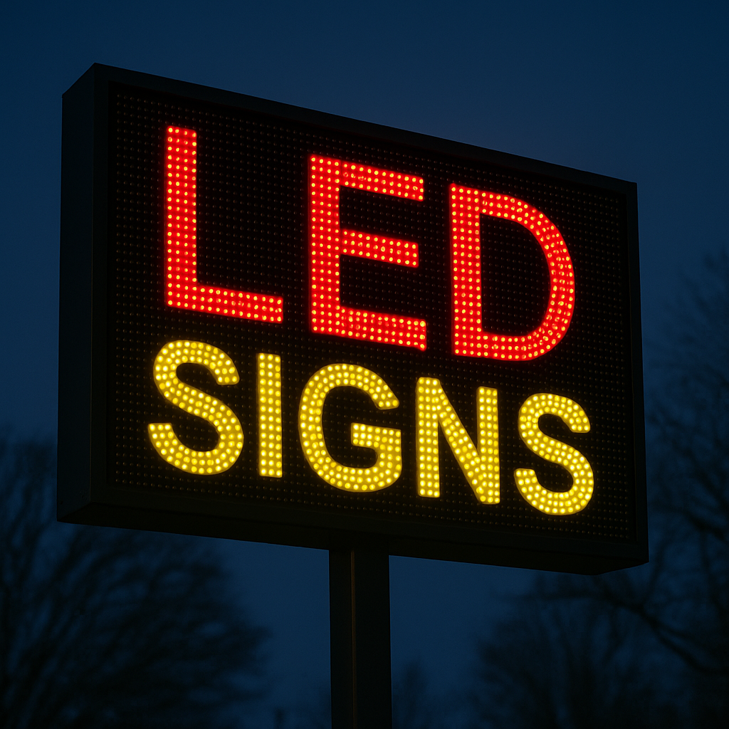 Traditional neon sign glowing brightly outside a storefront in Apex, NC by Carolina Signs & Wonders.