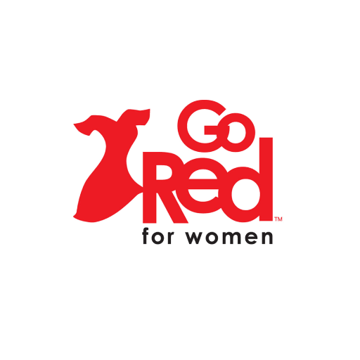 A red logo for go red for women