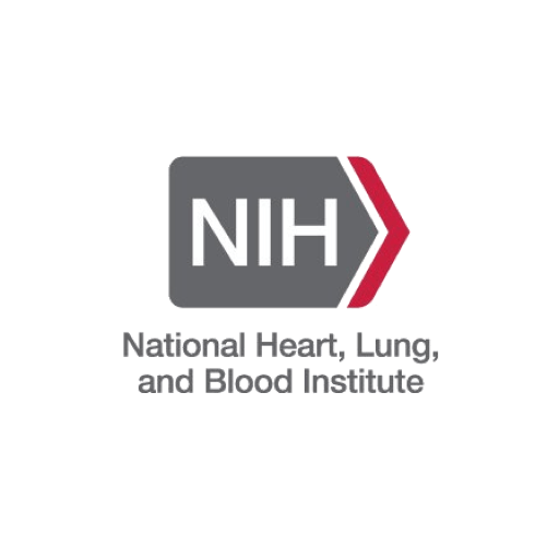 A logo for the national heart lung and blood institute