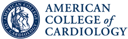 The logo for the american college of cardiology