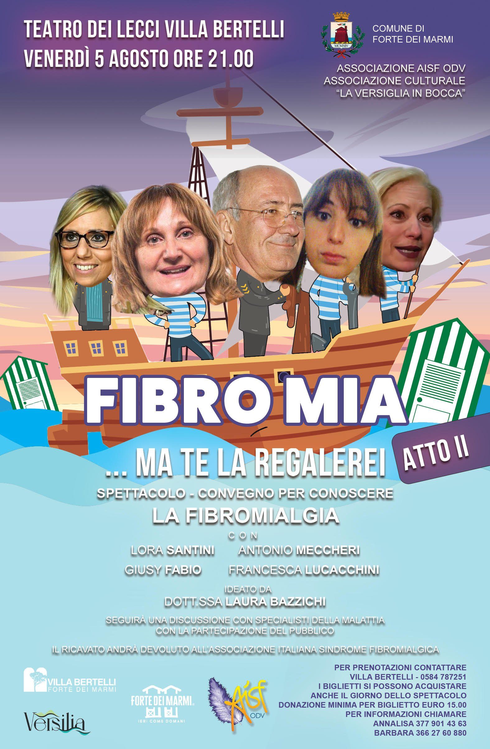 Fibro Mia commedia Fibromialgia Bazzichi