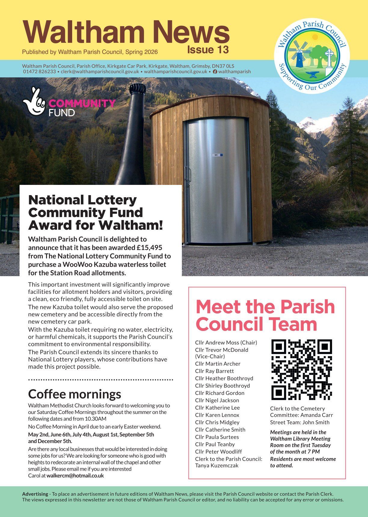 Read Waltham News, Edition 13, Spring 2026