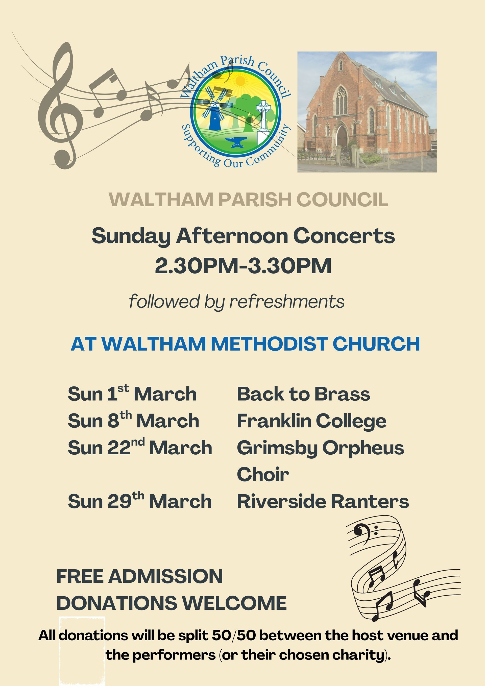 Afternoon Concerts March 2026