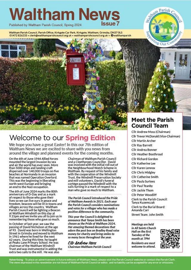 Read Waltham News, Edition 7, Spring 2024