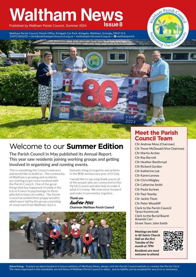 Read Waltham News, Edition 8, Summer 2024