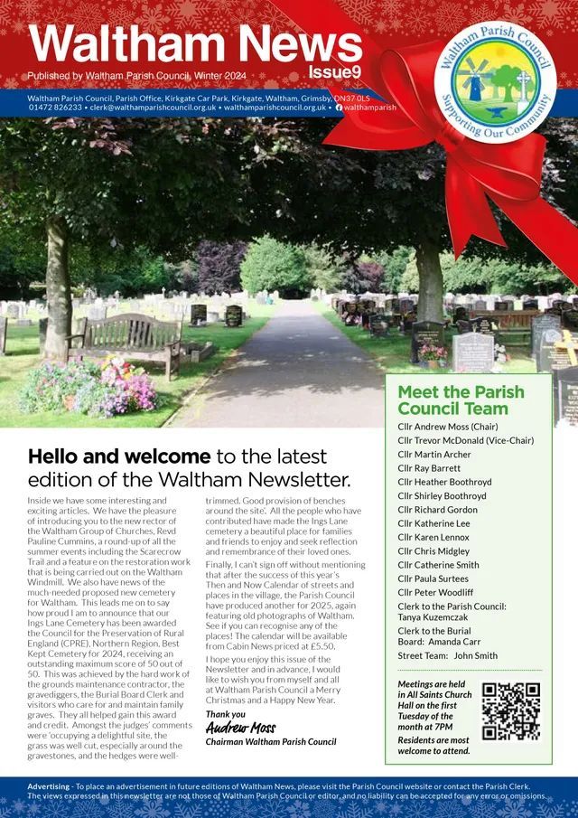 Read Waltham News, Edition 9, Winter 2024