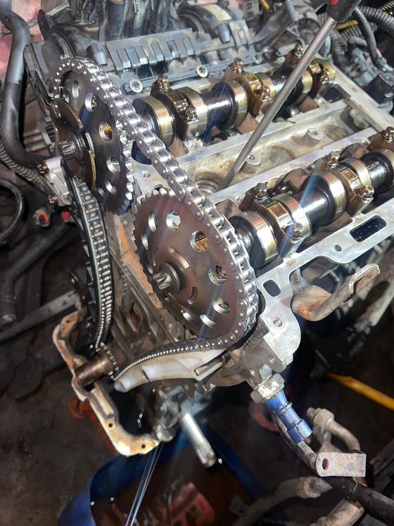 chain replacement for a car engine repair in Reading