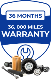 36 Months 36,000 Miles Warranty - Advantage AC, Tire & Repair