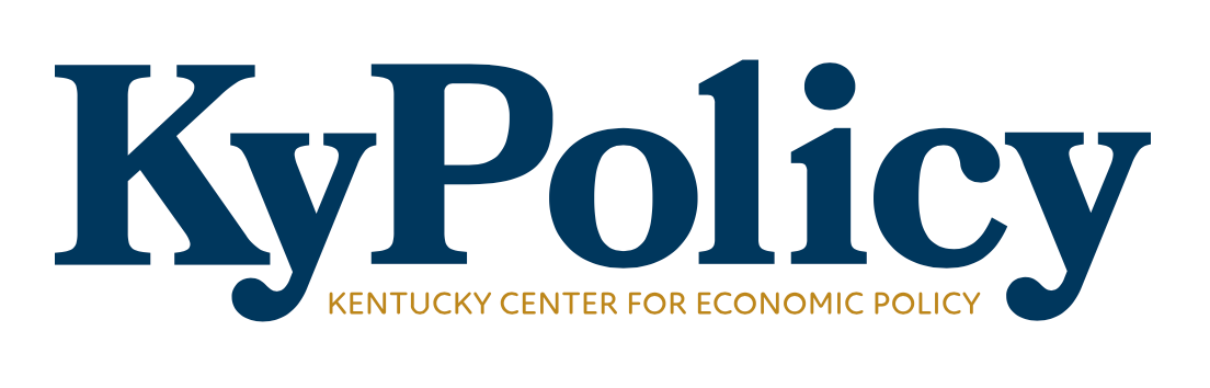 The logo for the kentucky center for economic policy