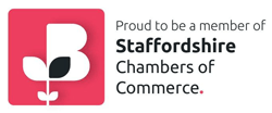 Proud to be a member of Staffordshire Chambers of Commerce