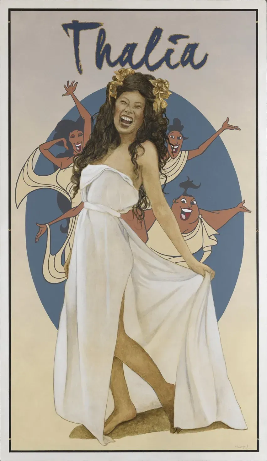 Bart Heijlen Illustrations 17, 9 muses-Thalia.