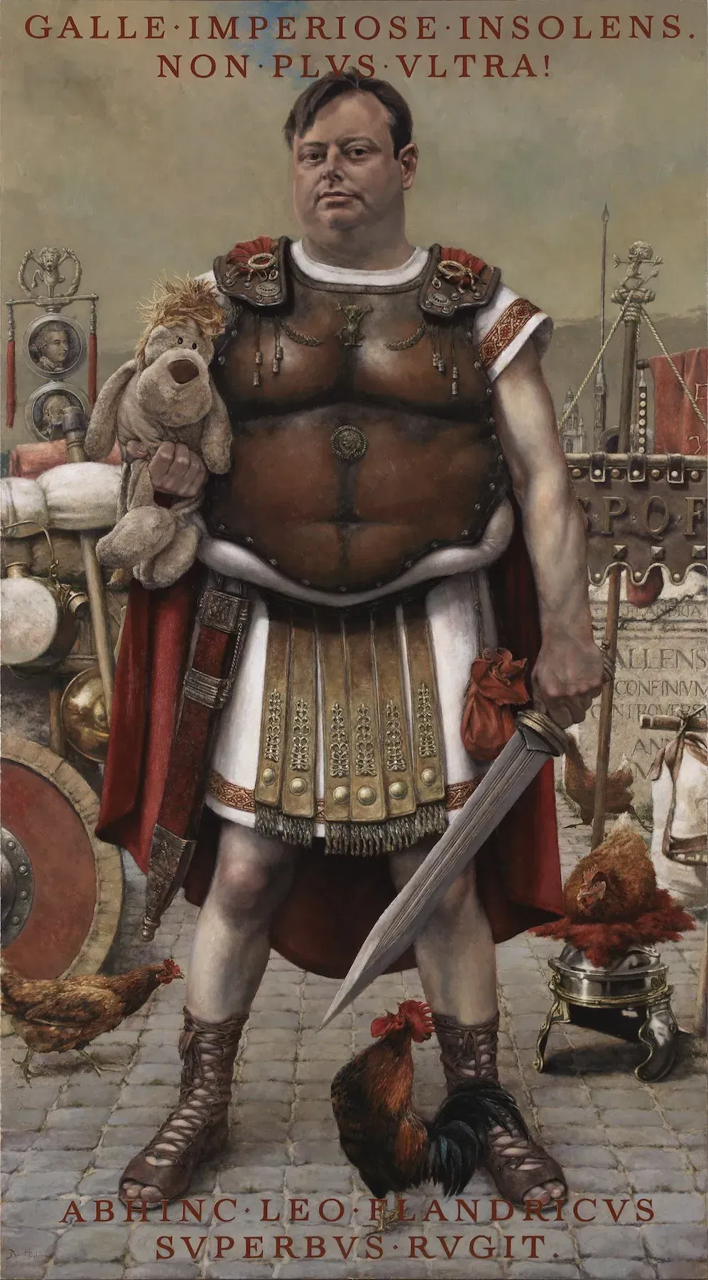 Bart Heijlen Illustrations, portrait Bart de Wever.