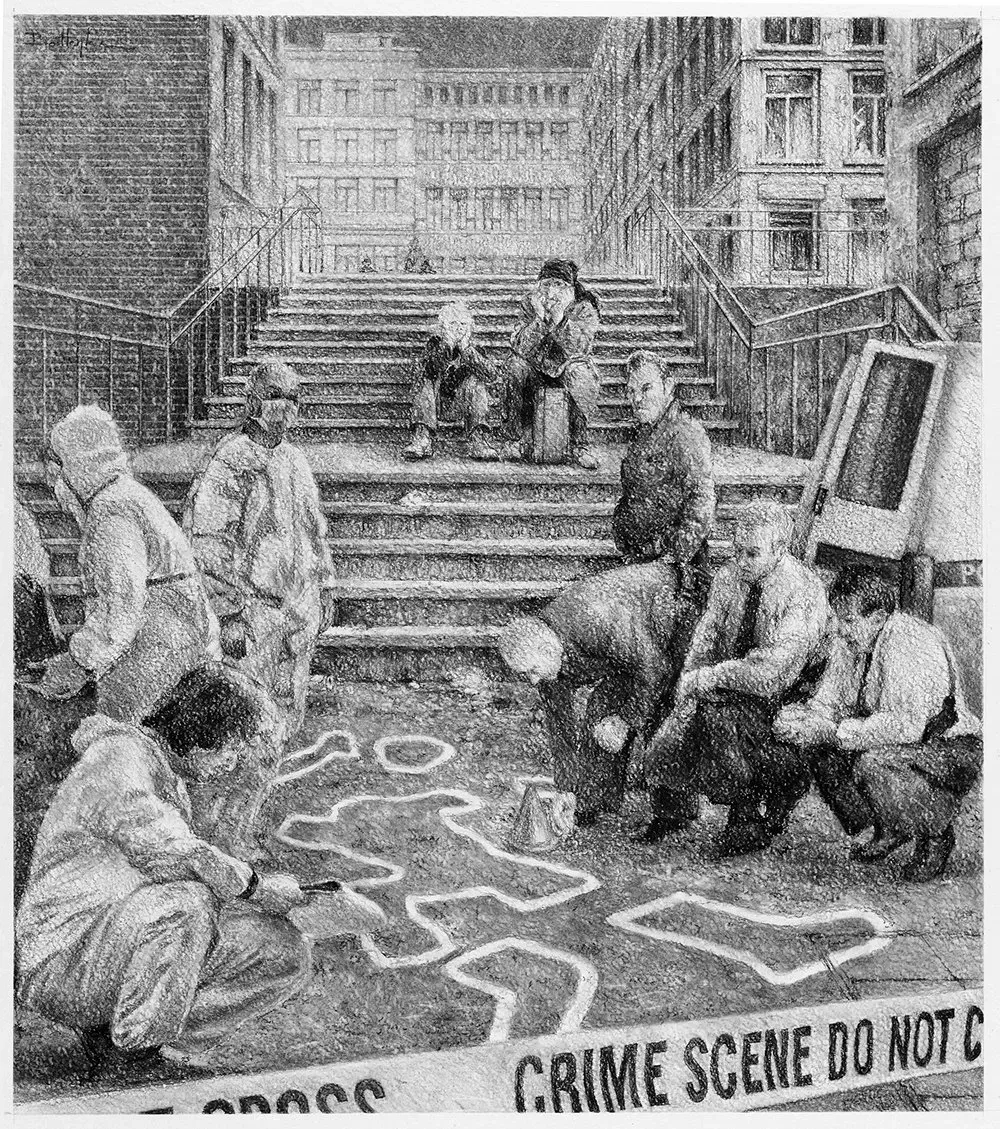 Bart Heijlen drawing 50.