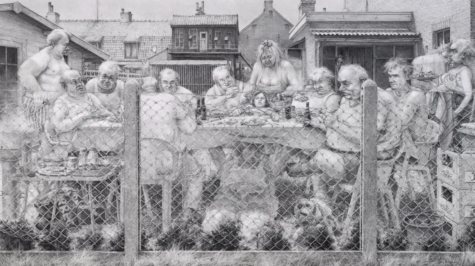 Bart Heijlen drawing 70.