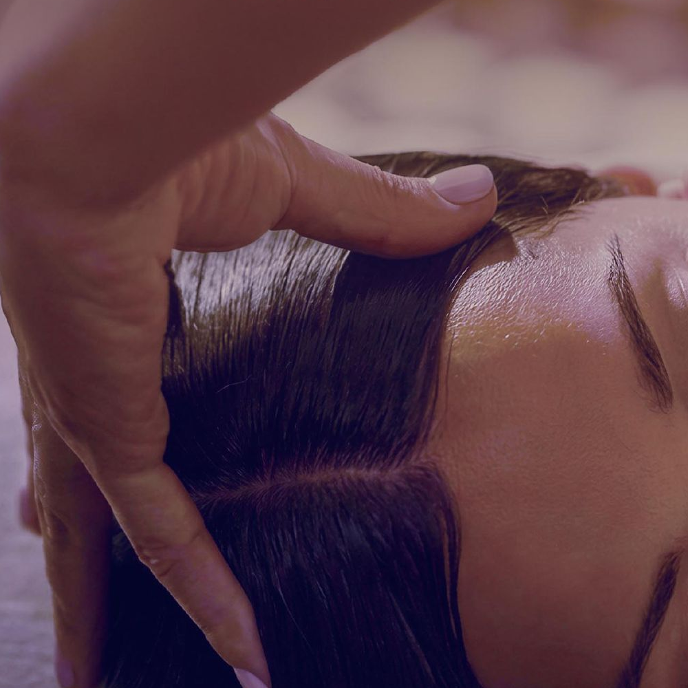 法芮頭皮療程眠舒壓系列操作畫面