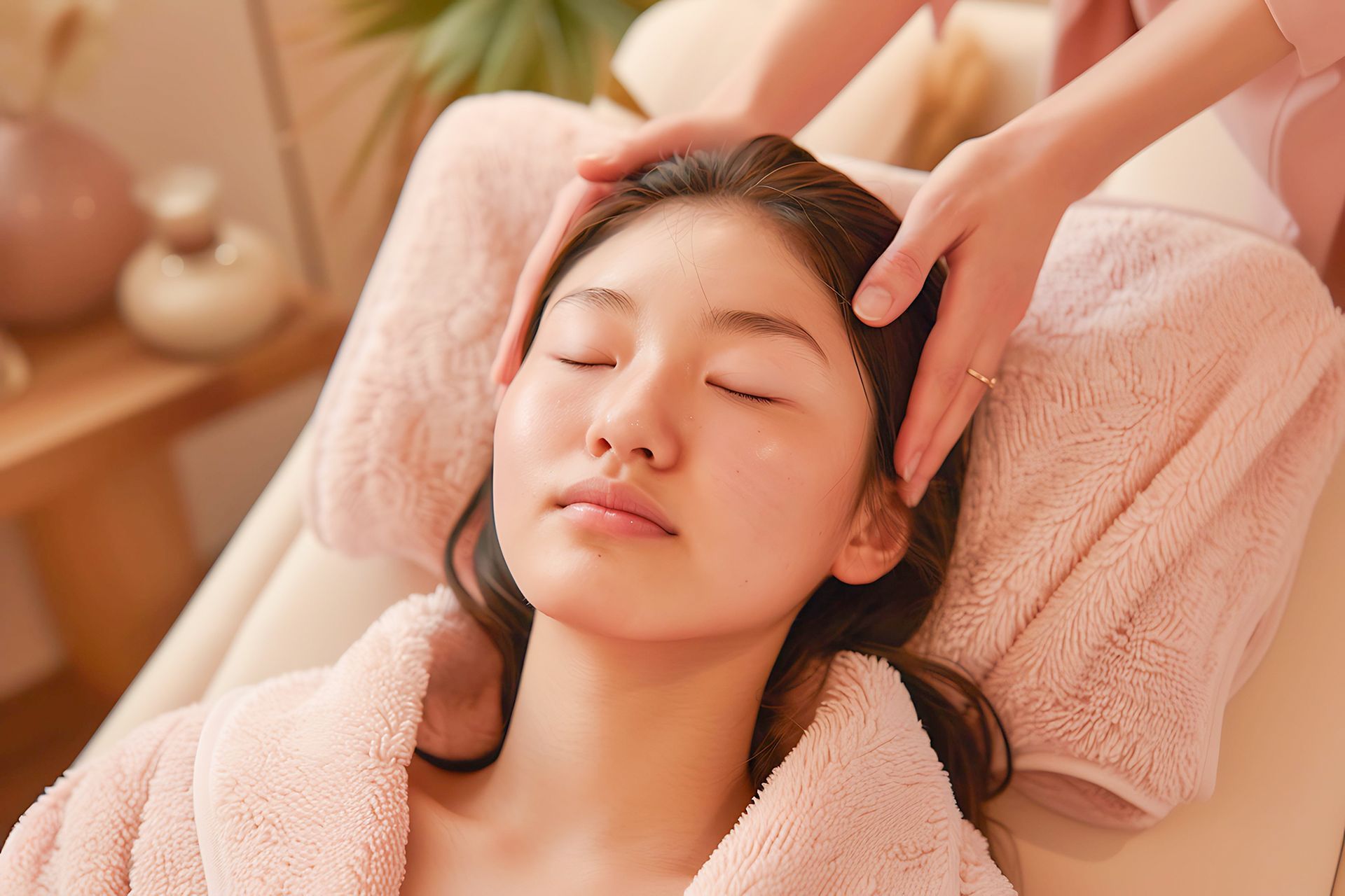 法芮頭皮療程養頭皮系列操作畫面