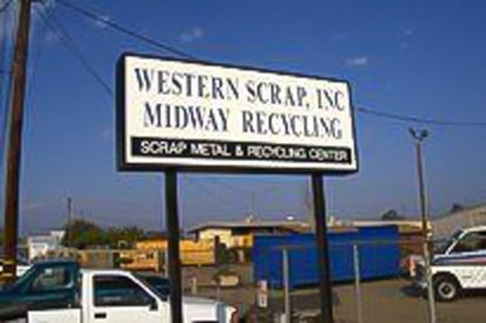 Business Signage — Bakersfield, CA — Western Scrap Inc.