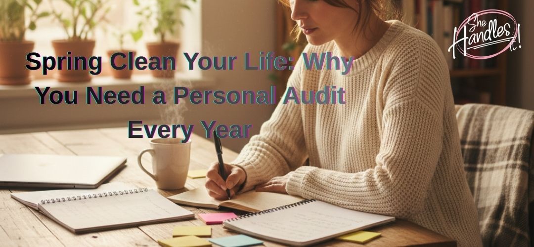 Woman reflecting at sunrise with journal and coffee, symbolizing clarity, growth, and resetting life