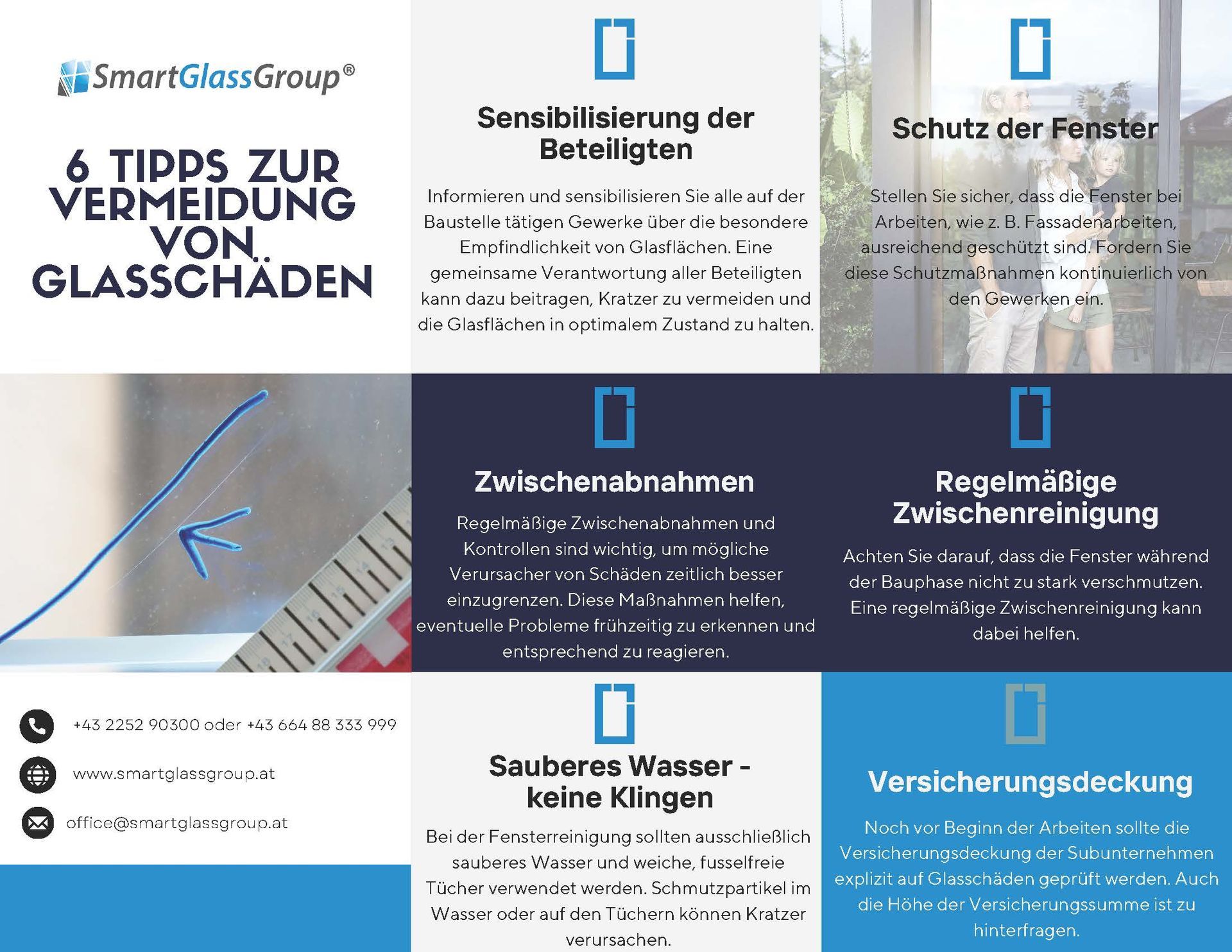 6 Tipps zur Vermeidung von Glaskratzer