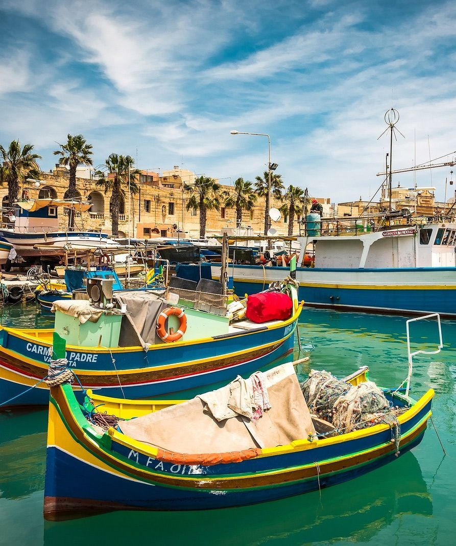 Fishing Village Of Marsaxlokk