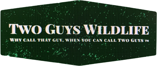 Logo for Two Guys Wildlife