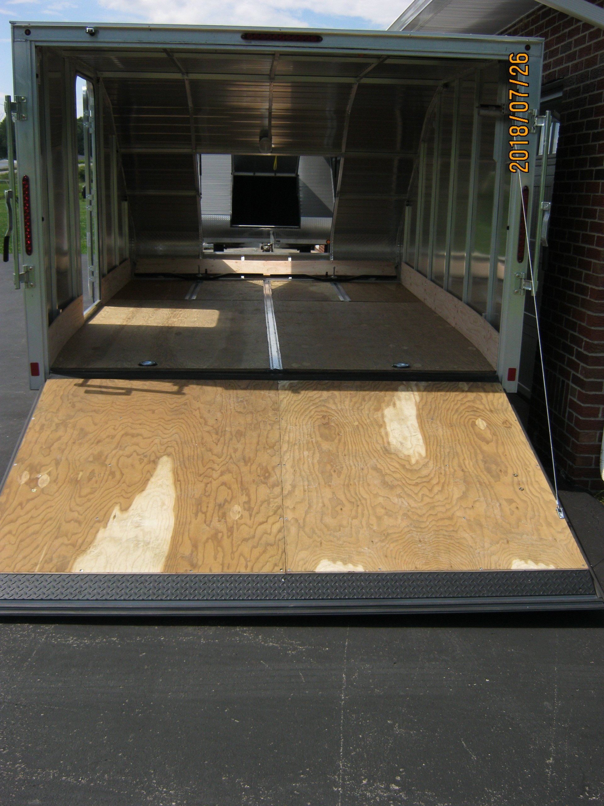 A picture of a trailer that was taken in 2013