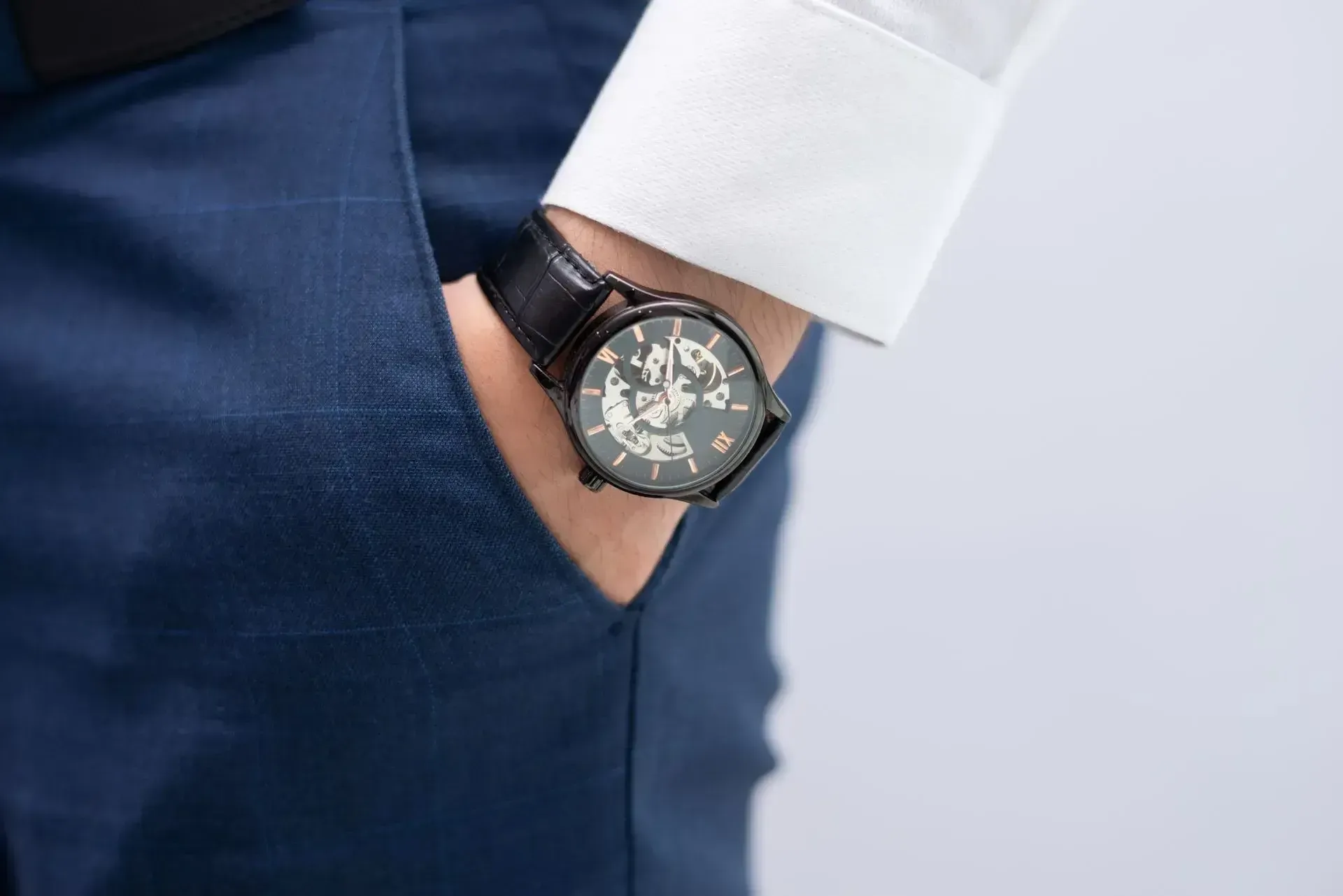 Modern Elegant Watch on Hand