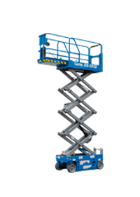 Model GS-1932 6M scissor lifts hire with non-marking tyres in Ballina and Gold Coast