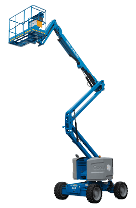 Z-45/25j rt - 14m knuckle boom lift hire equipment for Gold Coast and Ballina area