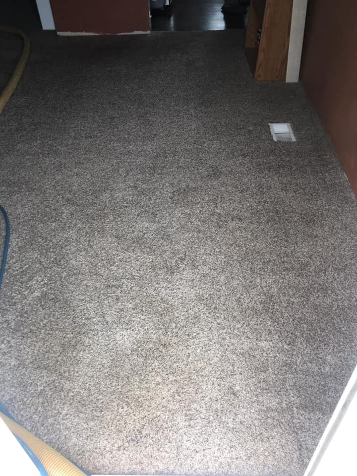 Mechanic lifts truck hood, revealing engine in a repair shop.