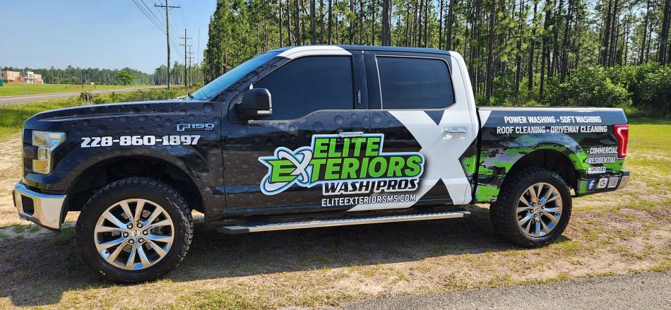 Company Truck - Biloxi, MS - Elite Exteriors Wash Pros