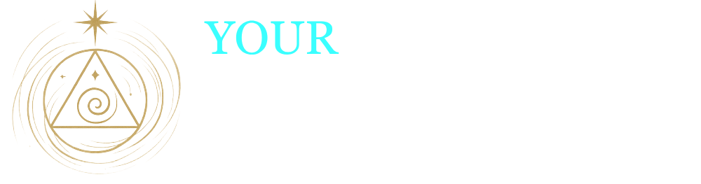 Gold emblem with teal "YOUR" text.