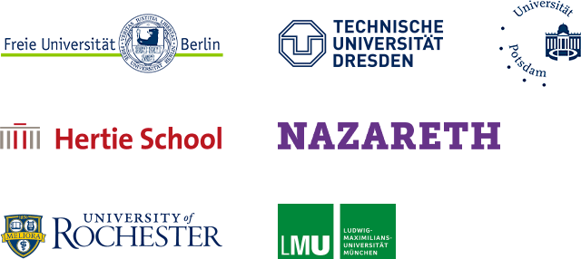 Logos der Universitäten an denen Daniela Niesta Kayser gelehrt hat