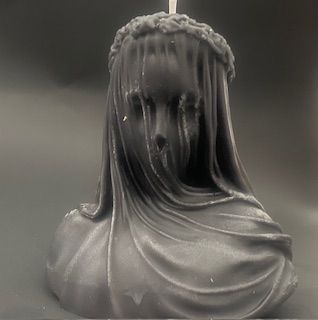 Veiled Lady-Beeswax Candle