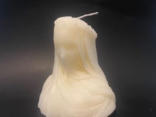 Veiled Lady-Beeswax Candle