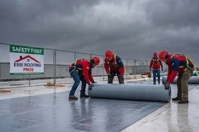 Roof replacement in Erie PA