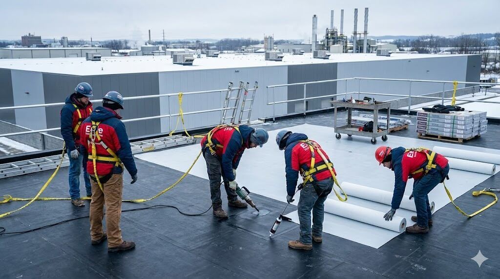 Professional roof replacement in Erie PA