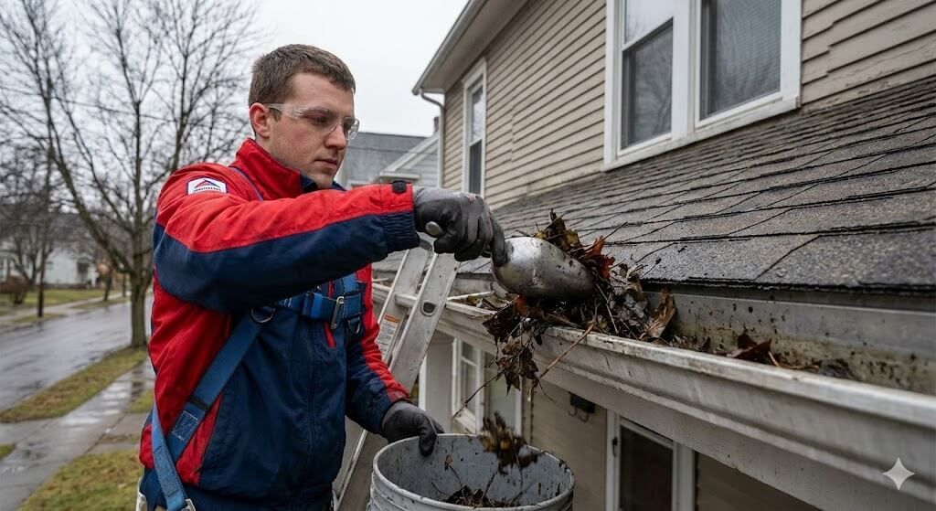 Gutter cleaning services in Erie, PA