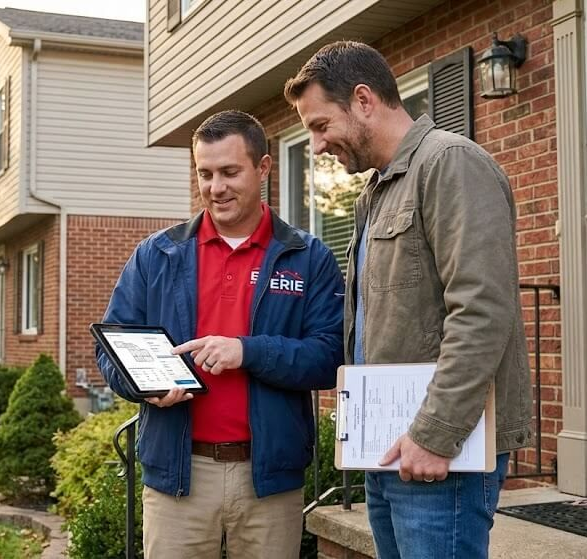 residential roof replacement Erie PA